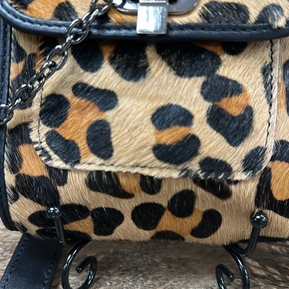 Carol Brodie Rarities Leather Haircalf Small Bag Purse A100249 - Picture 3 of 9